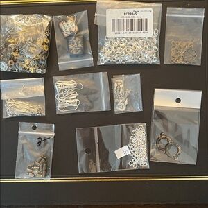 Bundle of 10 Assorted Jewelry Making Supplies